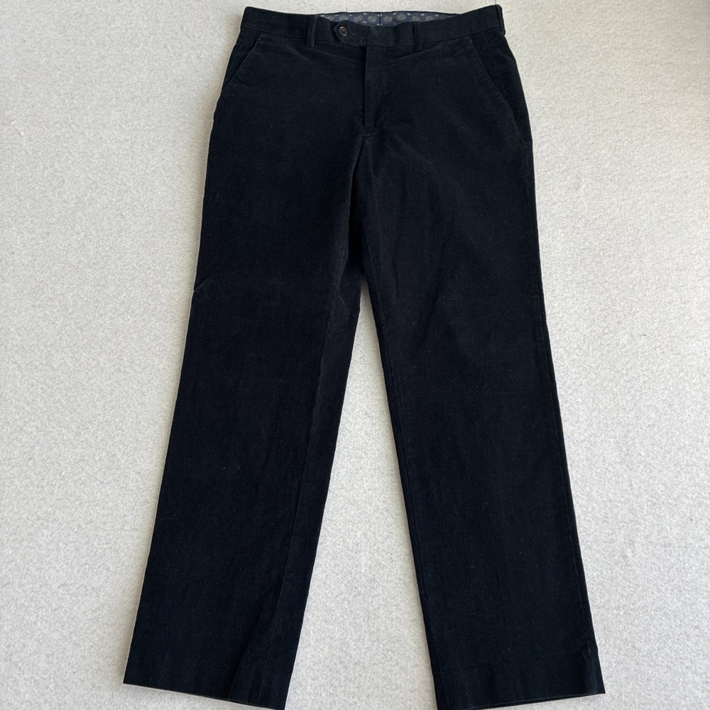 Lauren Ralph Lauren Black Label Corduroy Pants 32x29 Navy Blue Preppy Capsule